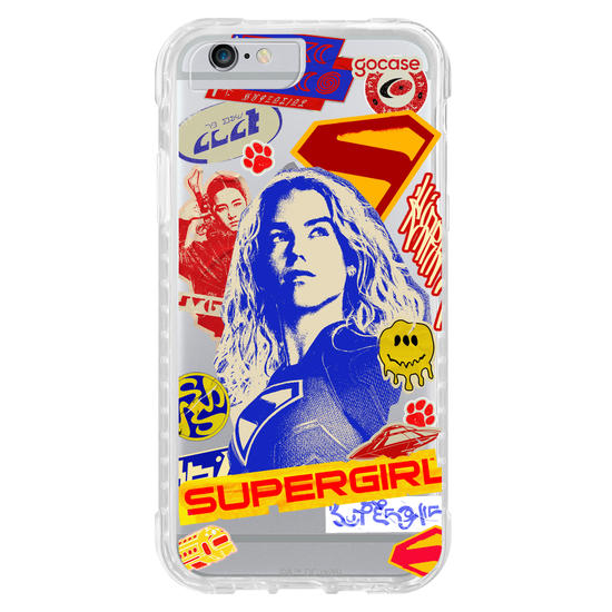 Capinha para celular  Super Girl - Colagem Kara