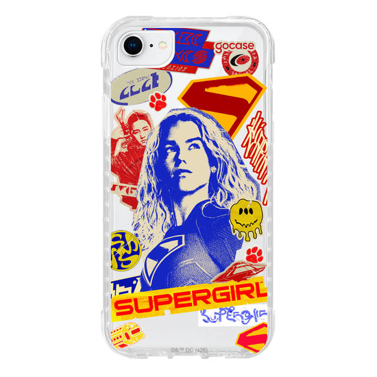 Capinha para celular  Super Girl - Colagem Kara