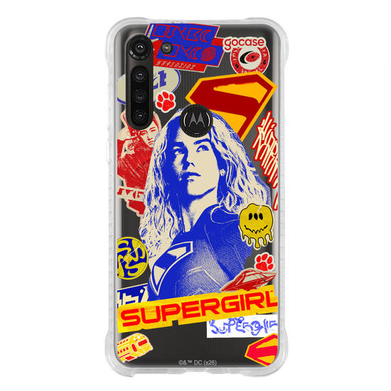 Capinha para celular  Super Girl - Colagem Kara