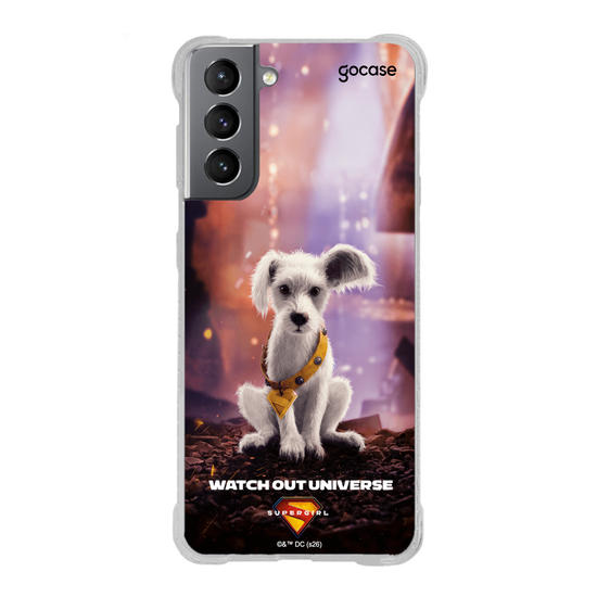 Capinha para celular  Super Girl - Watch Out Universe