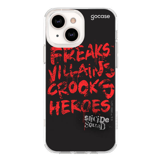 Capinha para celular Esquadrão Suicida - Freaks