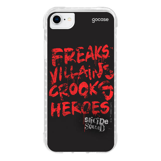 Capinha para celular Esquadrão Suicida - Freaks