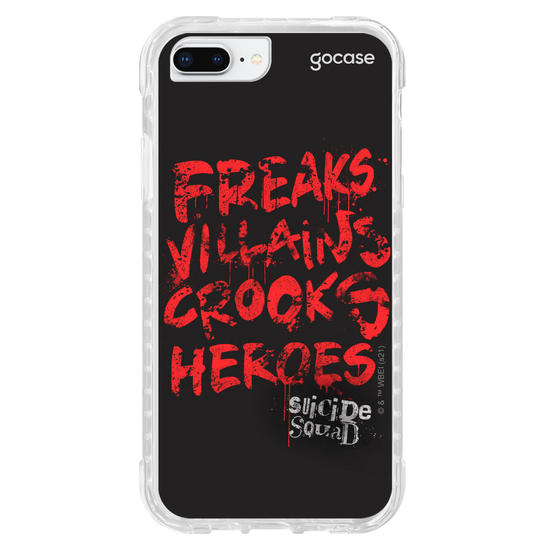 Capinha para celular Esquadrão Suicida - Freaks