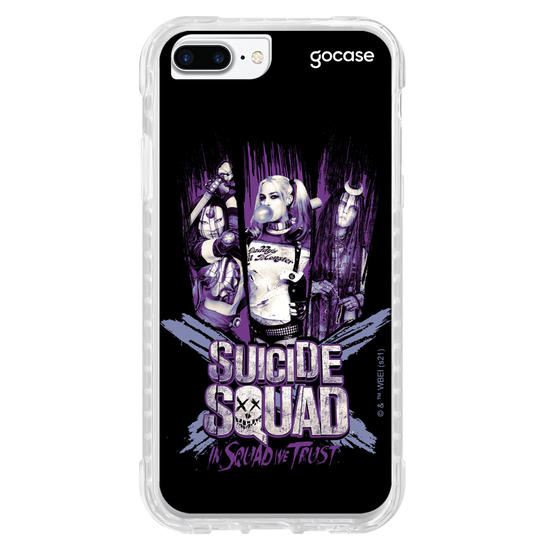 Capinha para celular Esquadrão Suicida - In Squad We Trust