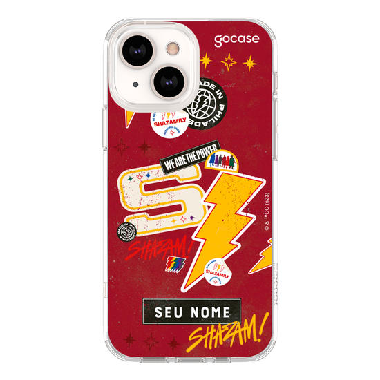 Capinha para celular Shazam - Patches