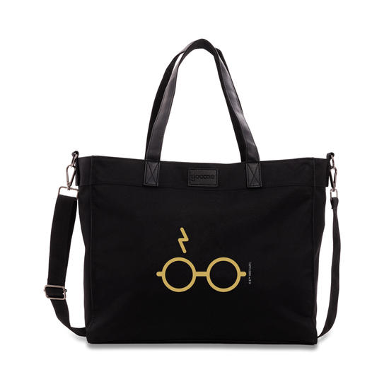 Tote Daily Preta - Harry Potter - Óculos e Cicatriz