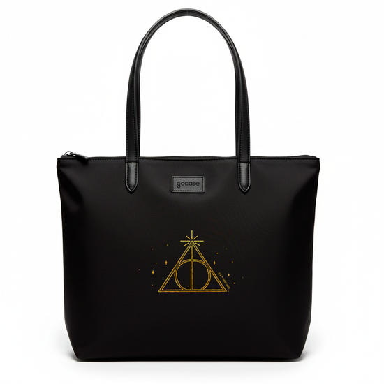 Tote Shopper -  Harry Potter - Relíquias Gold