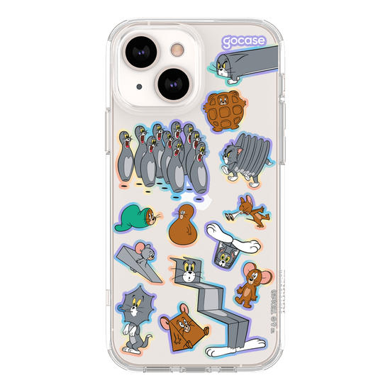 Capinha para celular  Tom & Jerry - Caos e Confusão Stickers