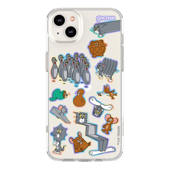 Capinha para celular  Tom & Jerry - Caos e Confusão Stickers