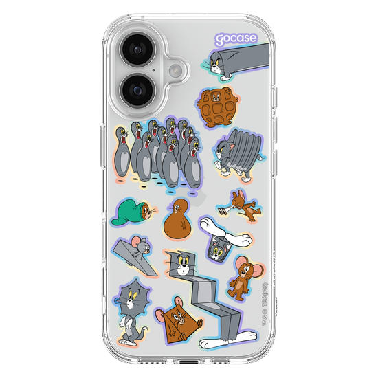 Capinha para celular  Tom & Jerry - Caos e Confusão Stickers