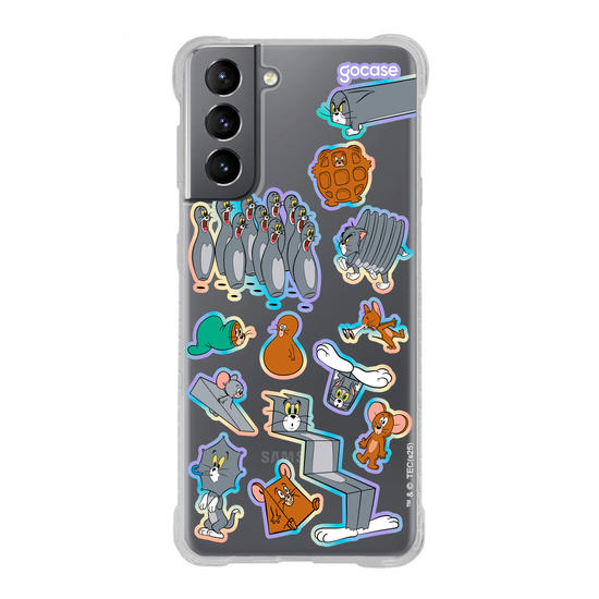 Capinha para celular  Tom & Jerry - Caos e Confusão Stickers
