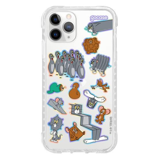 Capinha para celular  Tom & Jerry - Caos e Confusão Stickers