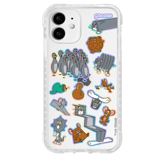 Capinha para celular  Tom & Jerry - Caos e Confusão Stickers