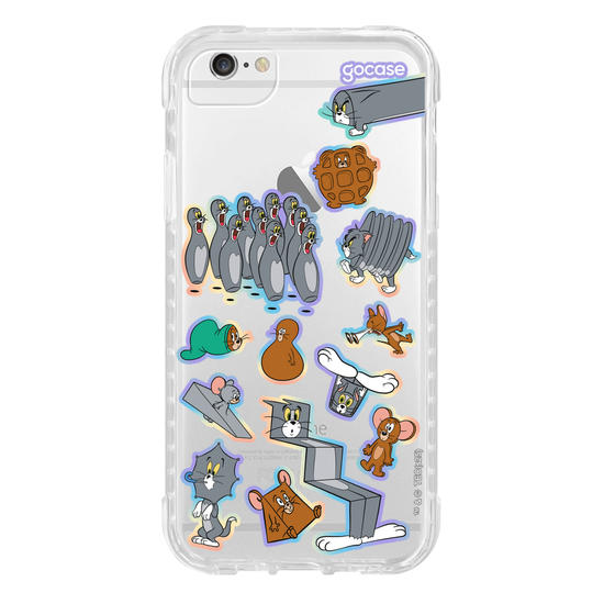 Capinha para celular  Tom & Jerry - Caos e Confusão Stickers
