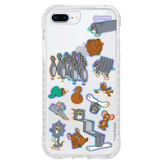 Capinha para celular  Tom & Jerry - Caos e Confusão Stickers