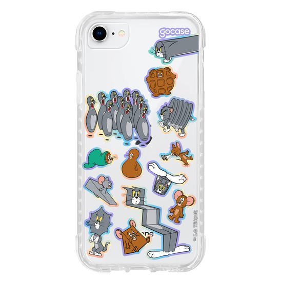Capinha para celular  Tom & Jerry - Caos e Confusão Stickers