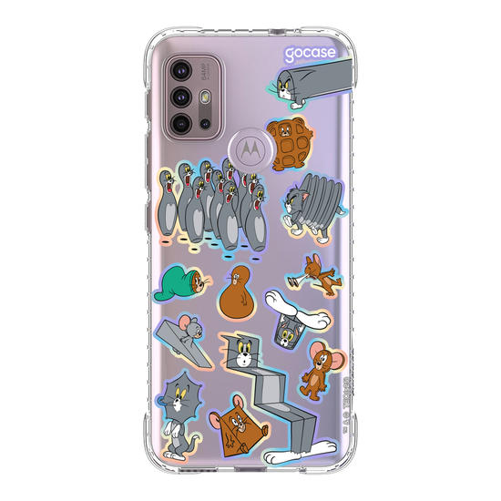 Capinha para celular  Tom & Jerry - Caos e Confusão Stickers