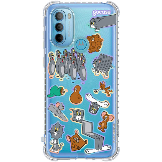 Capinha para celular  Tom & Jerry - Caos e Confusão Stickers