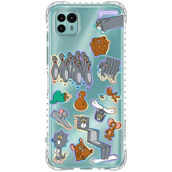 Capinha para celular  Tom & Jerry - Caos e Confusão Stickers
