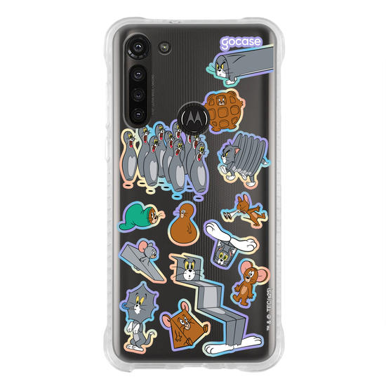 Capinha para celular  Tom & Jerry - Caos e Confusão Stickers