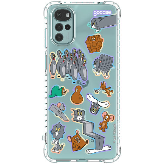 Capinha para celular  Tom & Jerry - Caos e Confusão Stickers