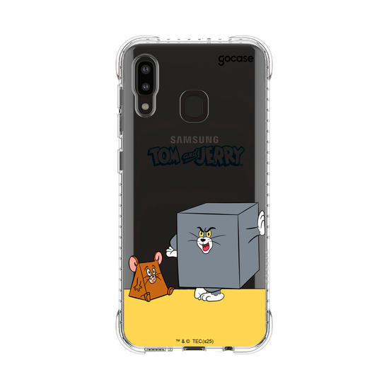 Capinha para celular  Tom & Jerry - Dupla Geométrica