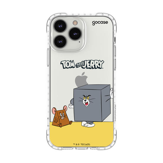 Capinha para celular  Tom & Jerry - Dupla Geométrica