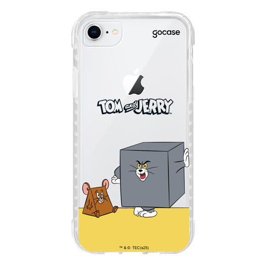 Capinha para celular  Tom & Jerry - Dupla Geométrica