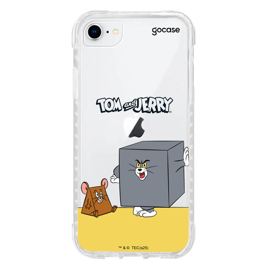 Capinha para celular  Tom & Jerry - Dupla Geométrica