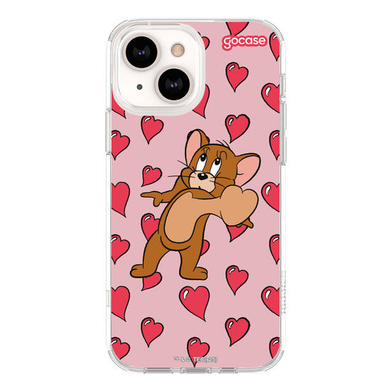 Capinha para celular  Tom & Jerry - Jerry Apaixonado