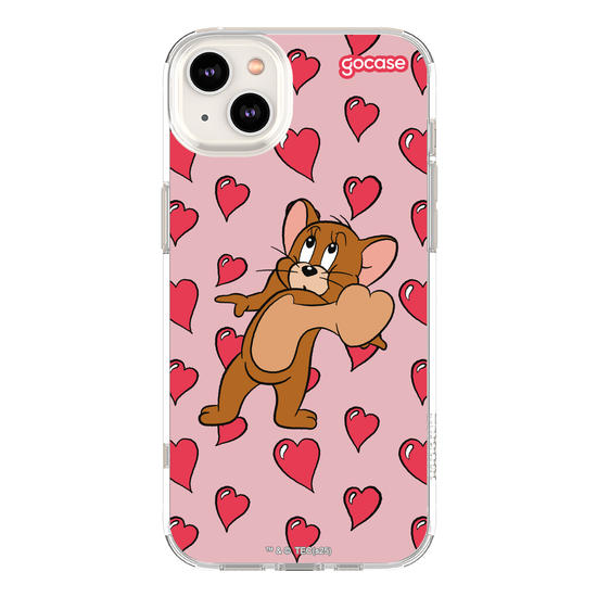 Capinha para celular  Tom & Jerry - Jerry Apaixonado