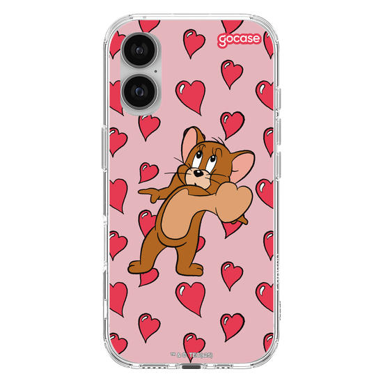 Capinha para celular  Tom & Jerry - Jerry Apaixonado
