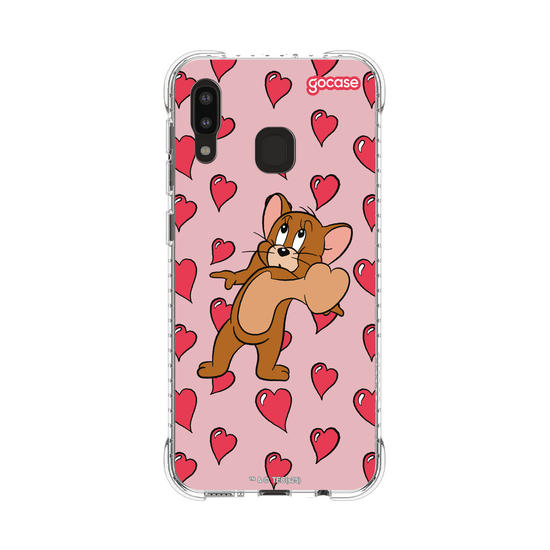 Capinha para celular  Tom & Jerry - Jerry Apaixonado