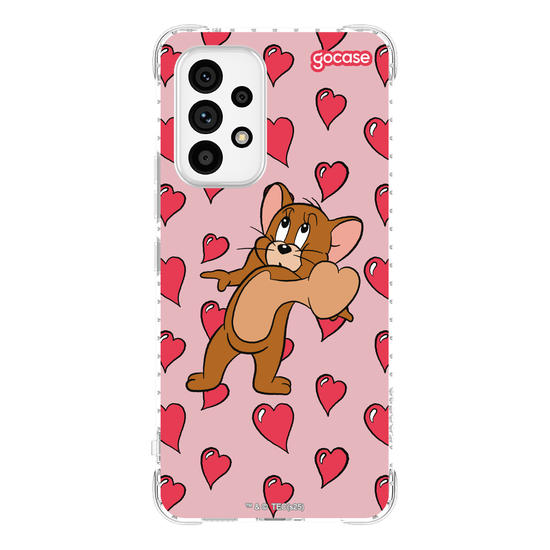 Capinha para celular  Tom & Jerry - Jerry Apaixonado
