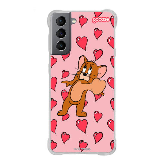 Capinha para celular  Tom & Jerry - Jerry Apaixonado