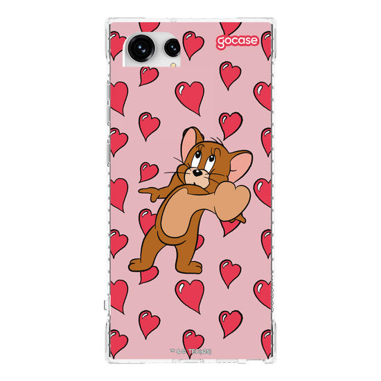 Capinha para celular  Tom & Jerry - Jerry Apaixonado