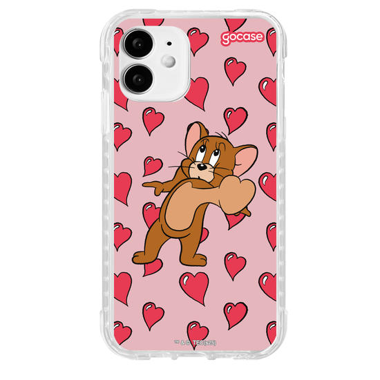 Capinha para celular  Tom & Jerry - Jerry Apaixonado