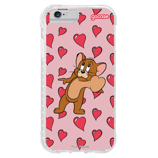 Capinha para celular  Tom & Jerry - Jerry Apaixonado