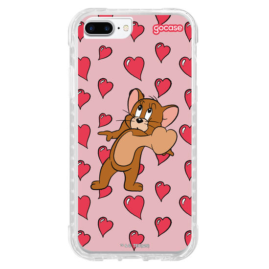 Capinha para celular  Tom & Jerry - Jerry Apaixonado