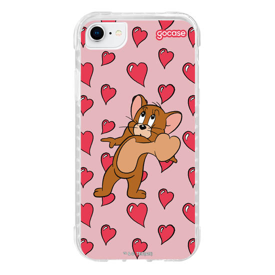 Capinha para celular  Tom & Jerry - Jerry Apaixonado