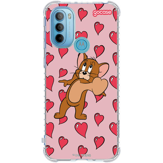 Capinha para celular  Tom & Jerry - Jerry Apaixonado