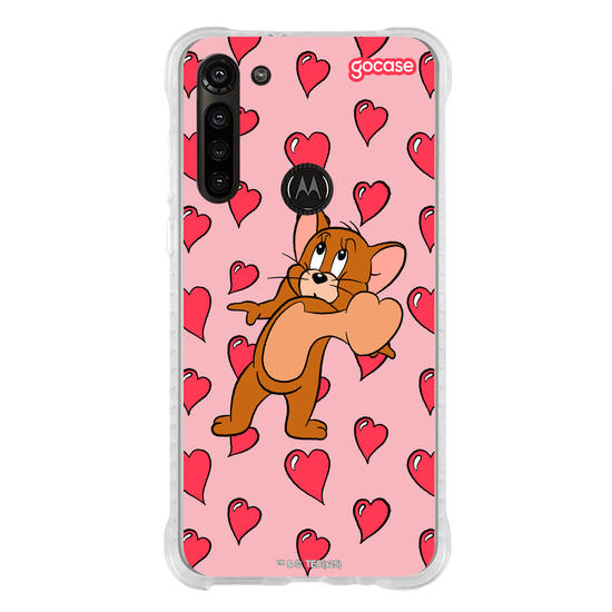 Capinha para celular  Tom & Jerry - Jerry Apaixonado