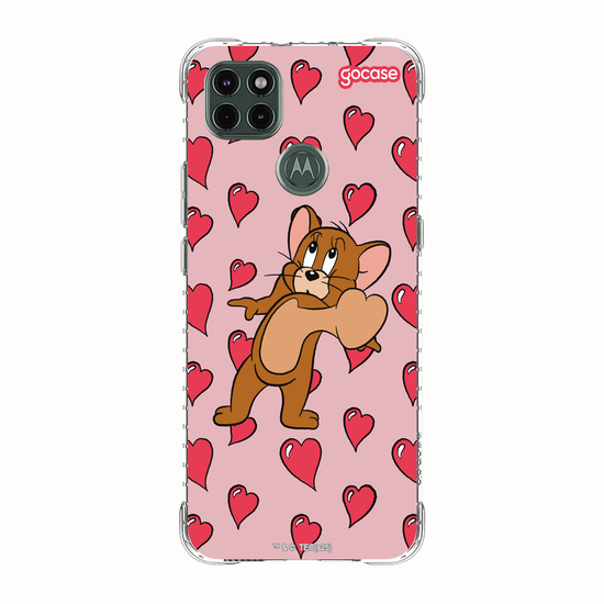 Capinha para celular  Tom & Jerry - Jerry Apaixonado