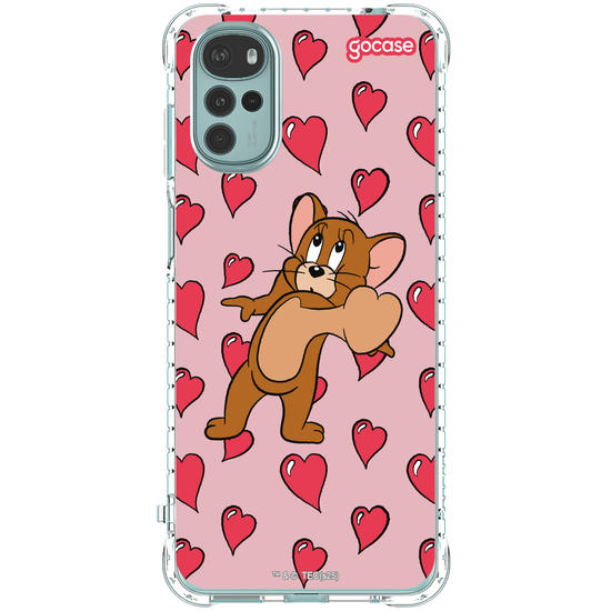 Capinha para celular  Tom & Jerry - Jerry Apaixonado