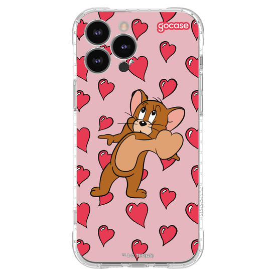 Capinha para celular  Tom & Jerry - Jerry Apaixonado
