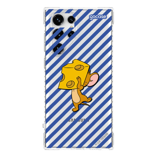 Capinha para celular  Tom & Jerry - Listras & Jerry