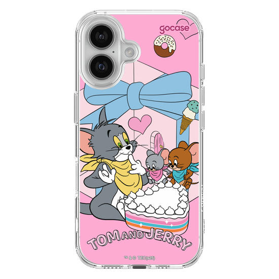 Capinha para celular  Tom & Jerry - Sweet Birthday