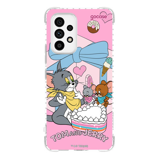 Capinha para celular  Tom & Jerry - Sweet Birthday