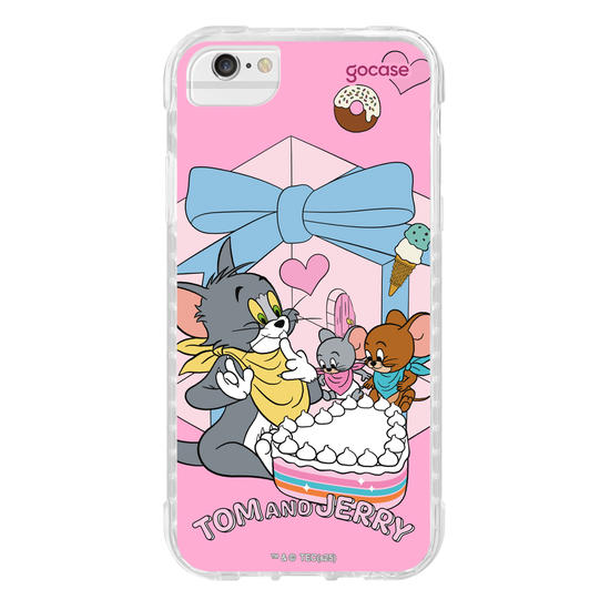 Capinha para celular  Tom & Jerry - Sweet Birthday