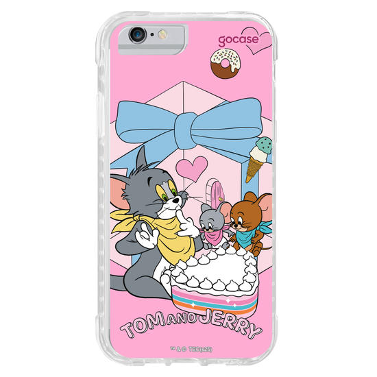 Capinha para celular  Tom & Jerry - Sweet Birthday
